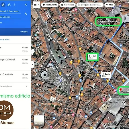 Gran Don Manuel Hotell Caces